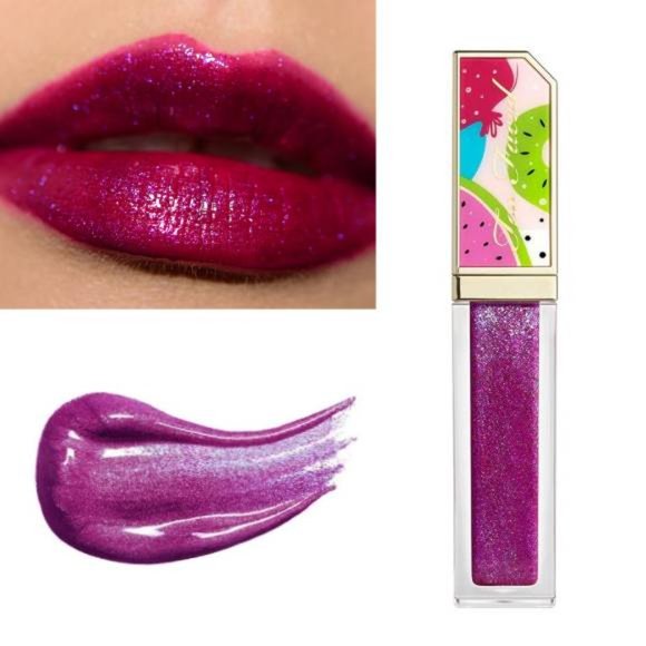 Too Faced Tutti Frutti Juicy Fruits Comfort Lip Glaze in Plum Crazy! - Picture 1 of 4